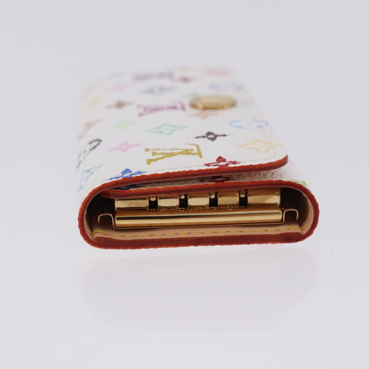 LOUIS VUITTON Monogram Multicolor Multicles 4 Key Case White M93731 Auth 192135M - Jerrillo image 5