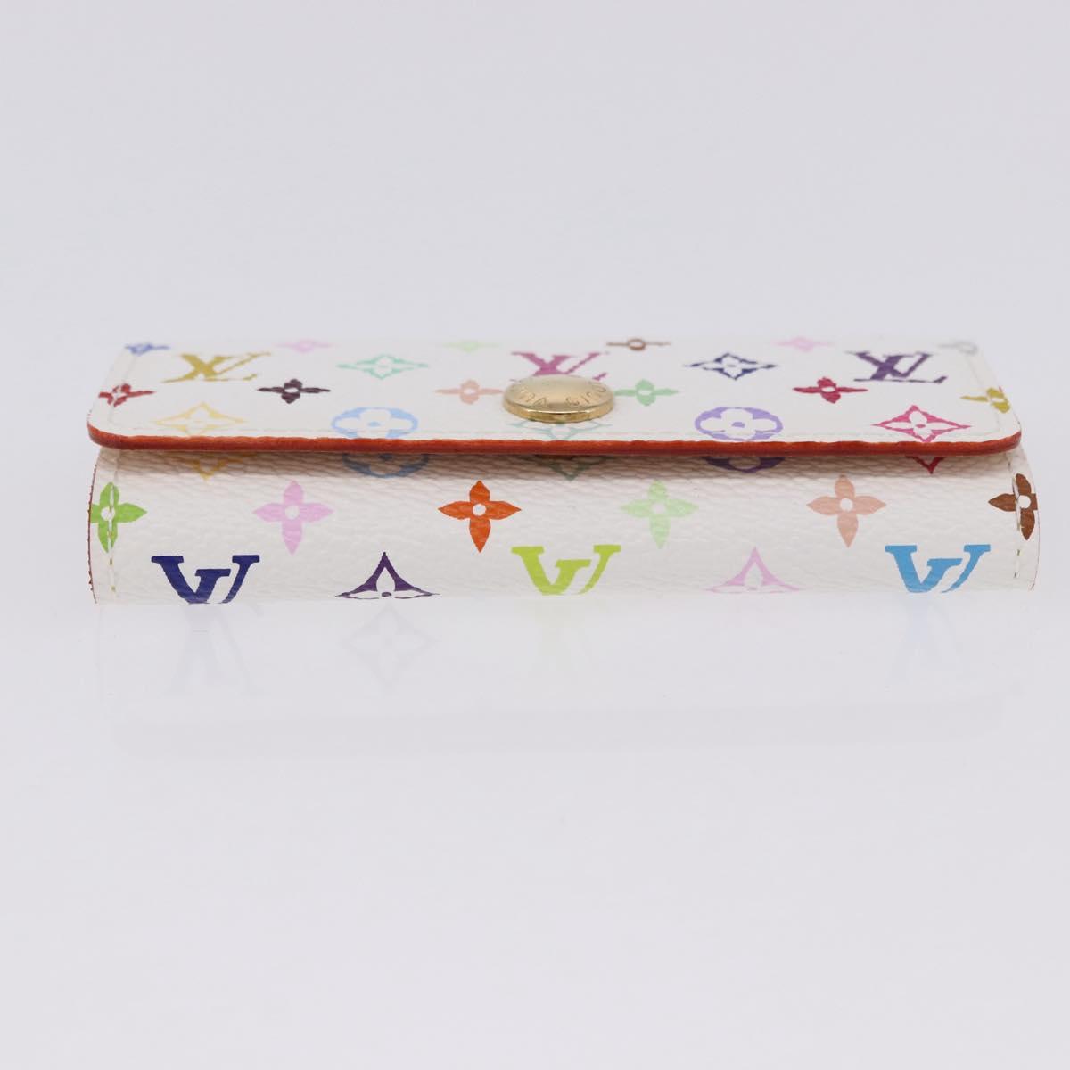 LOUIS VUITTON Monogram Multicolor Multicles 4 Key Case White M93731 Auth 192135M - Jerrillo image 7