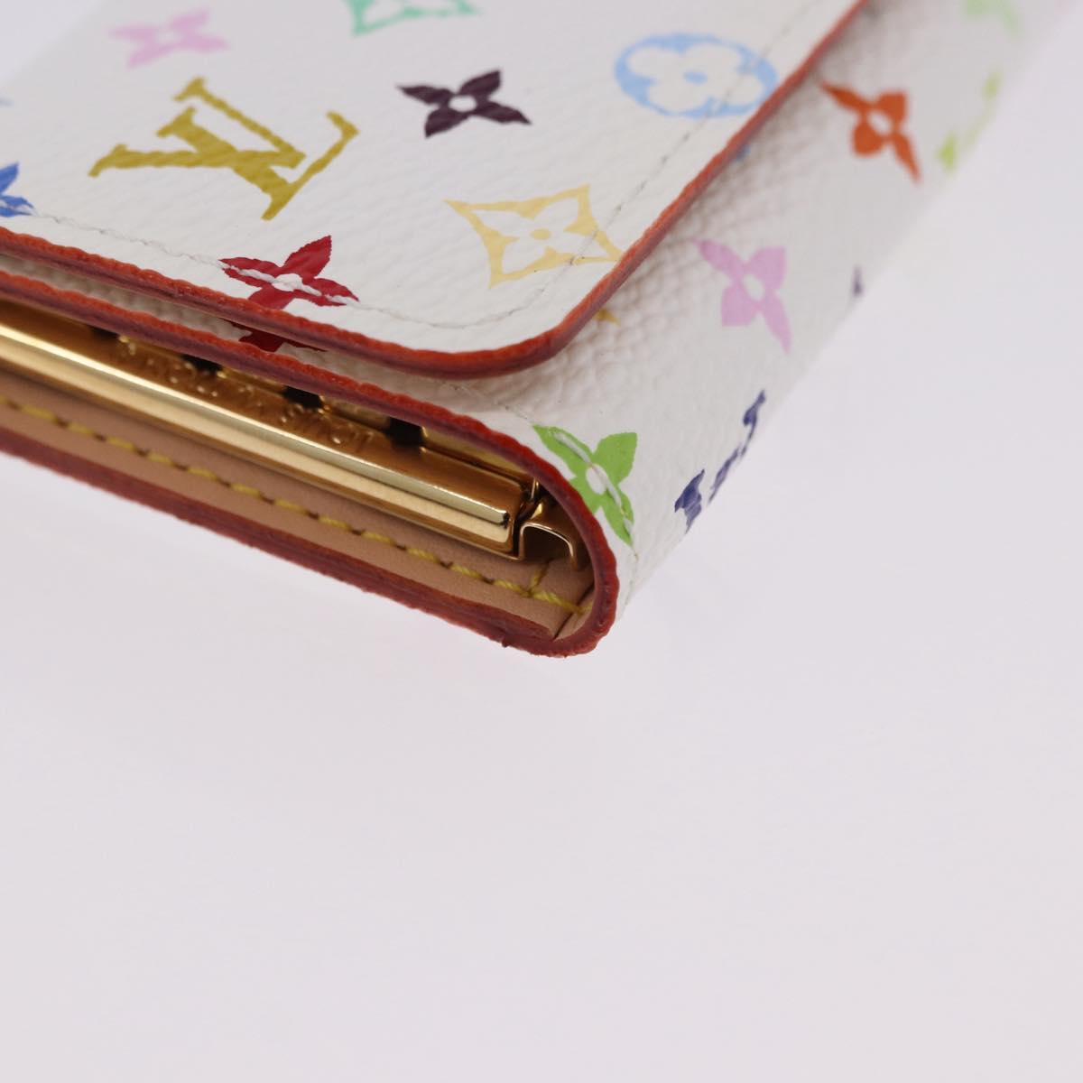LOUIS VUITTON Monogram Multicolor Multicles 4 Key Case White M93731 Auth 192135M - Jerrillo image 8