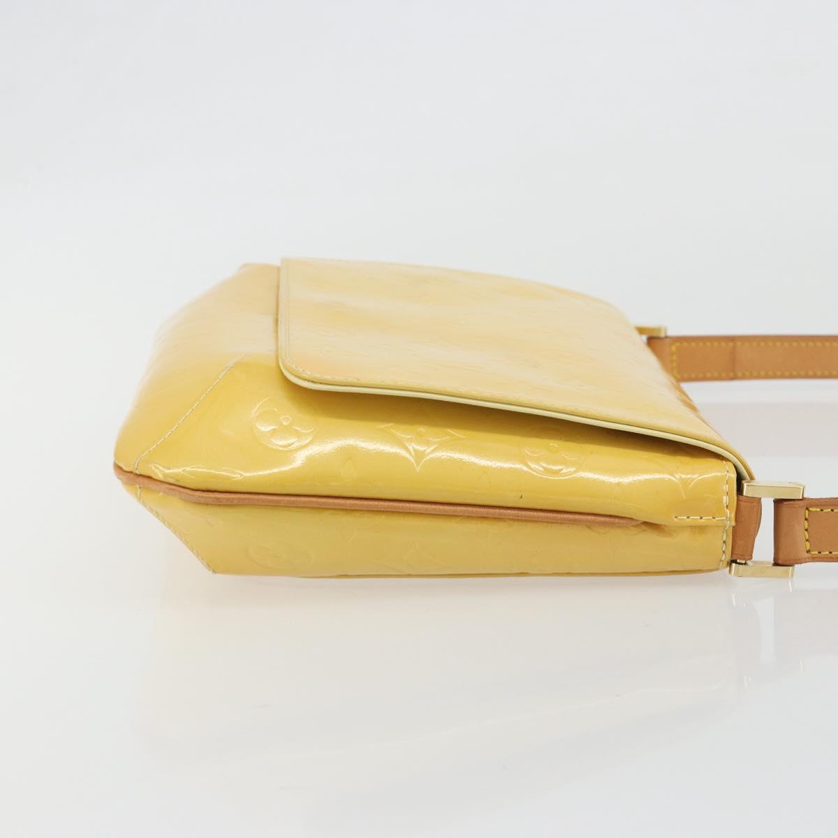 LOUIS VUITTON Monogram Vernis Thompson Street Bag Lime Yellow M91071 Auth 192632 - Jerrillo image 3