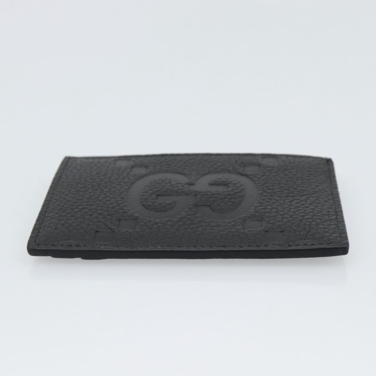 GUCCI GuccissimaGG Card Case Black 812681 Auth 192847M - Jerrillo image 6