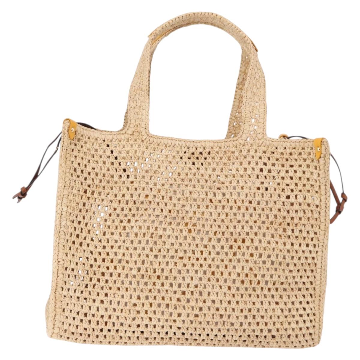 LOUIS VUITTON By The Pool On The Go MM Raffia Beige M24723 LV Auth 192900SAM - Jerrillo image 3