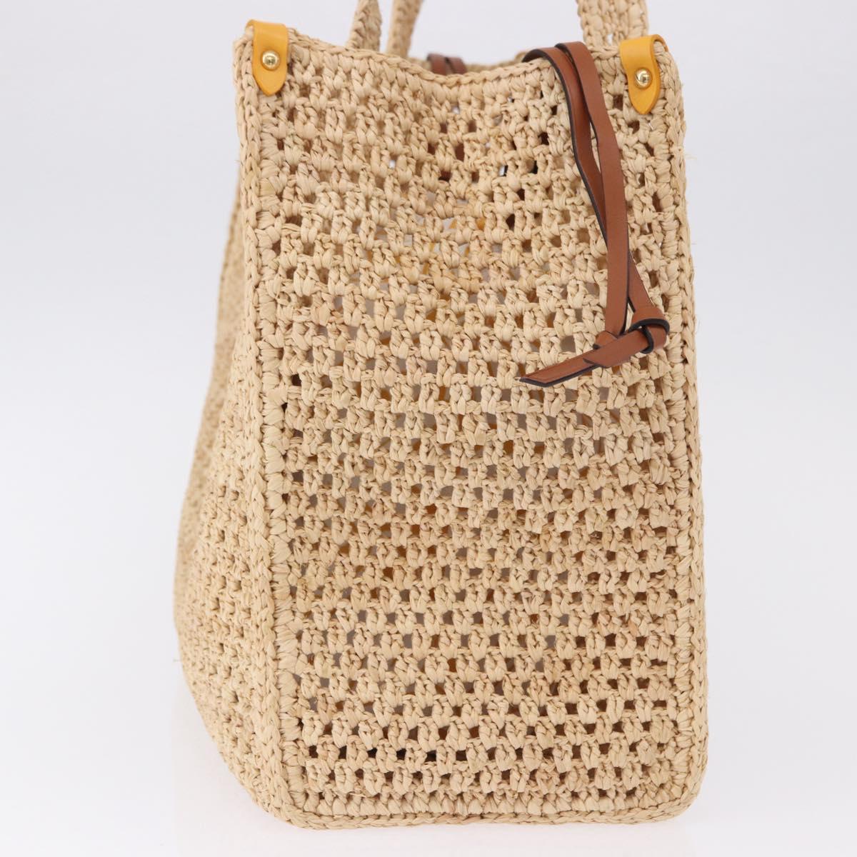 LOUIS VUITTON By The Pool On The Go MM Raffia Beige M24723 LV Auth 192900SAM - Jerrillo image 4