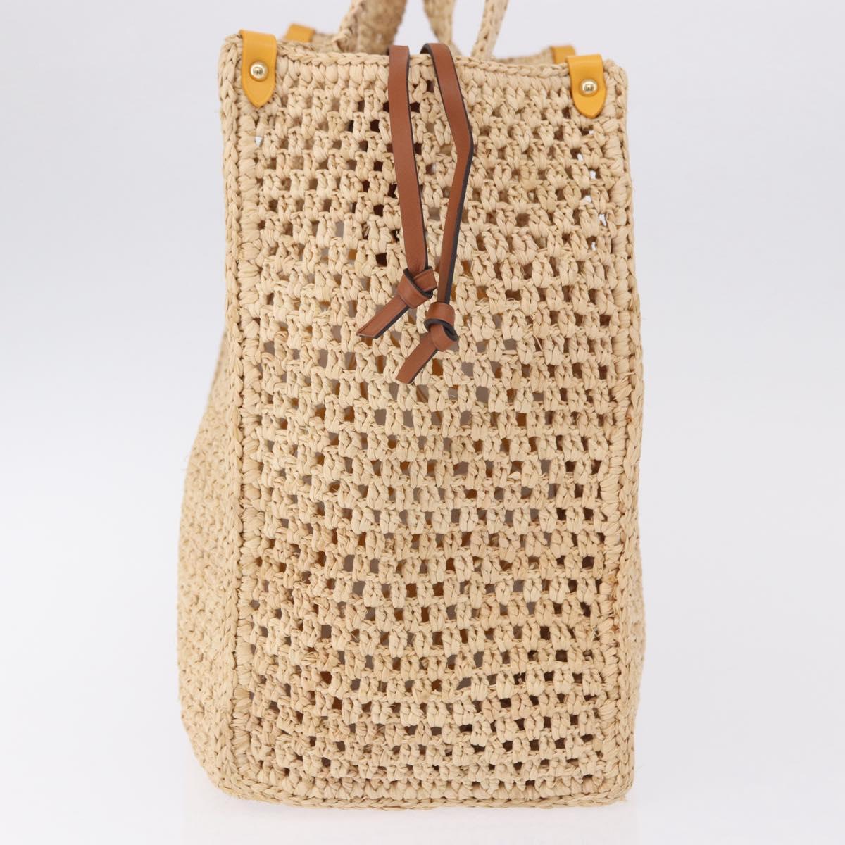 LOUIS VUITTON By The Pool On The Go MM Raffia Beige M24723 LV Auth 192900SAM - Jerrillo image 5