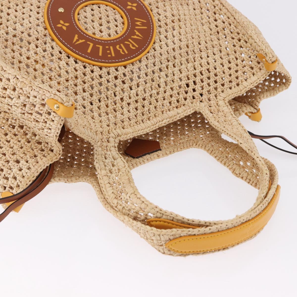 LOUIS VUITTON By The Pool On The Go MM Raffia Beige M24723 LV Auth 192900SAM - Jerrillo image 6