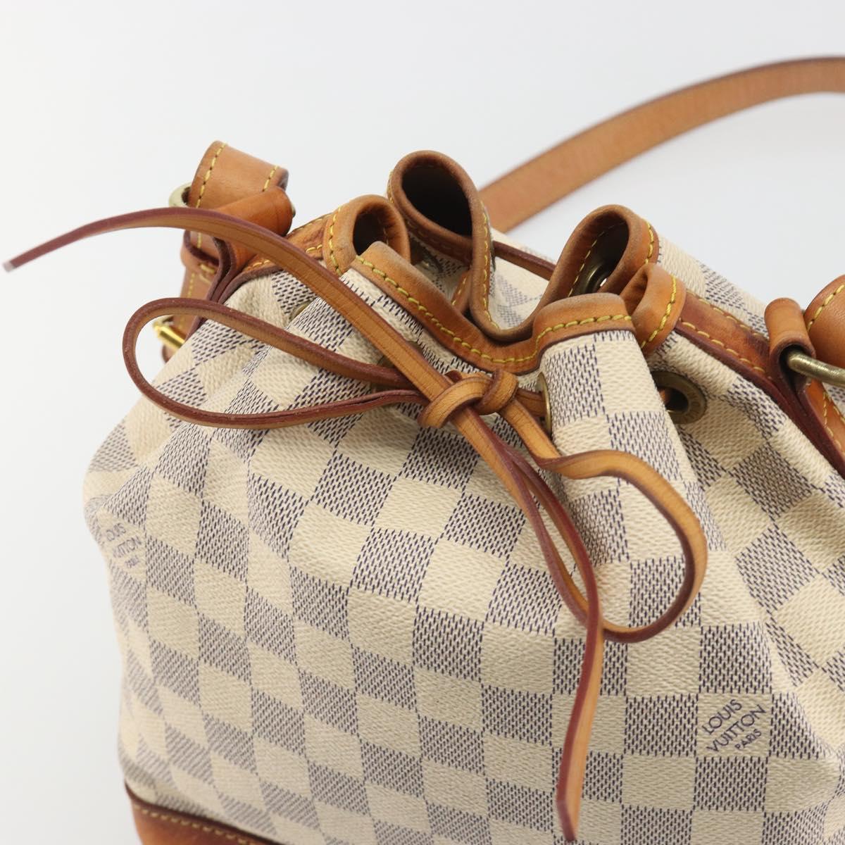 LOUIS VUITTON Damier Azur Noe BB Shoulder Bag N41220 LV Auth 192913 - Jerrillo image 10