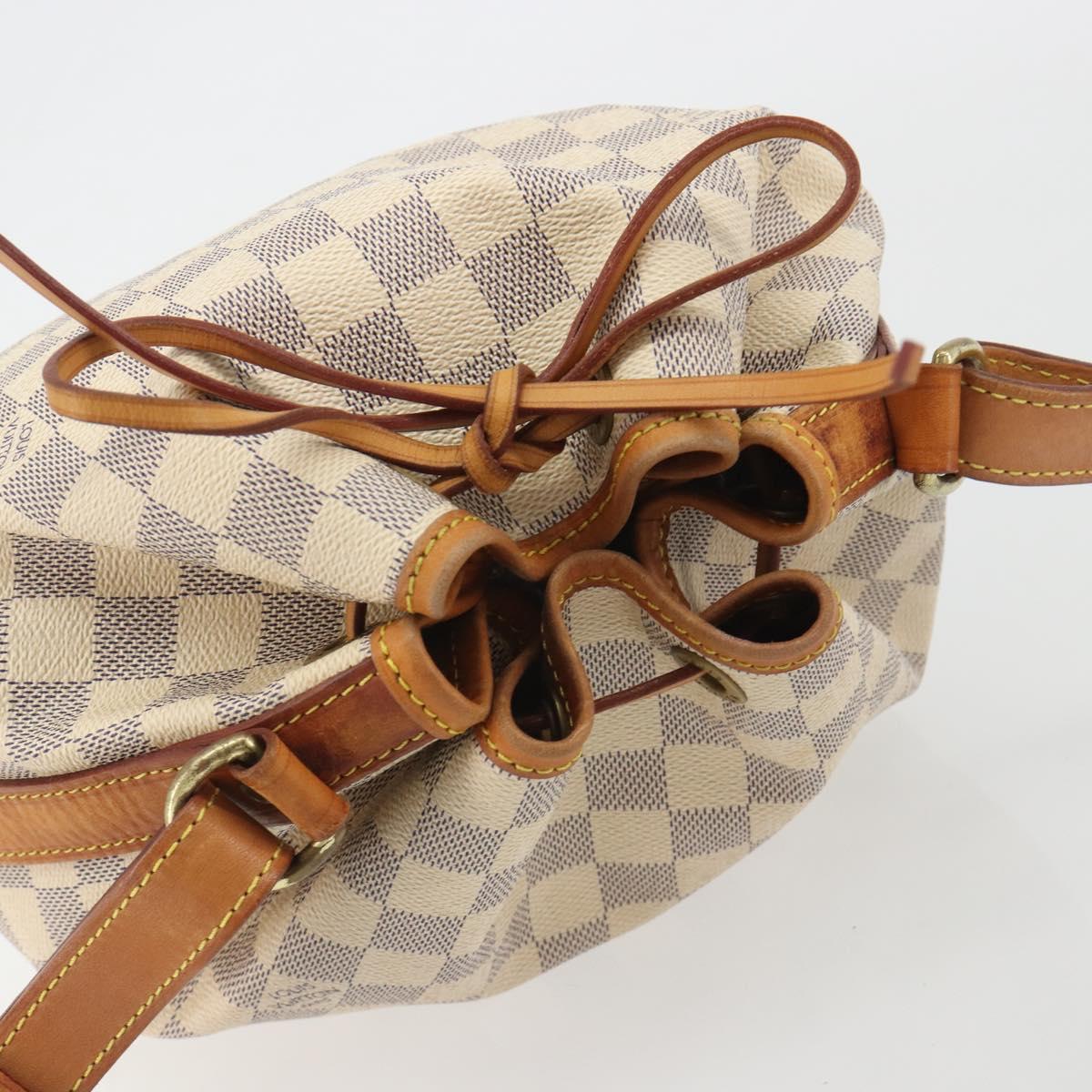 LOUIS VUITTON Damier Azur Noe BB Shoulder Bag N41220 LV Auth 192913 - Jerrillo image 6