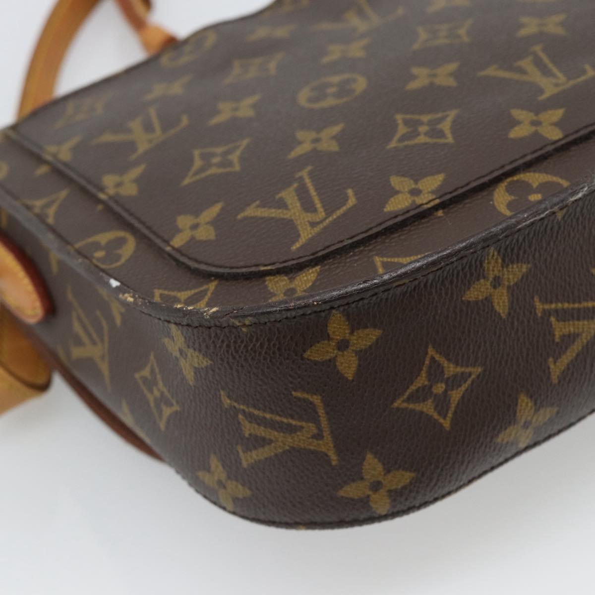 LOUIS VUITTON Monogram Saint Cloud GM Shoulder Bag M51242 LV Auth 192972 - Jerrillo image 8
