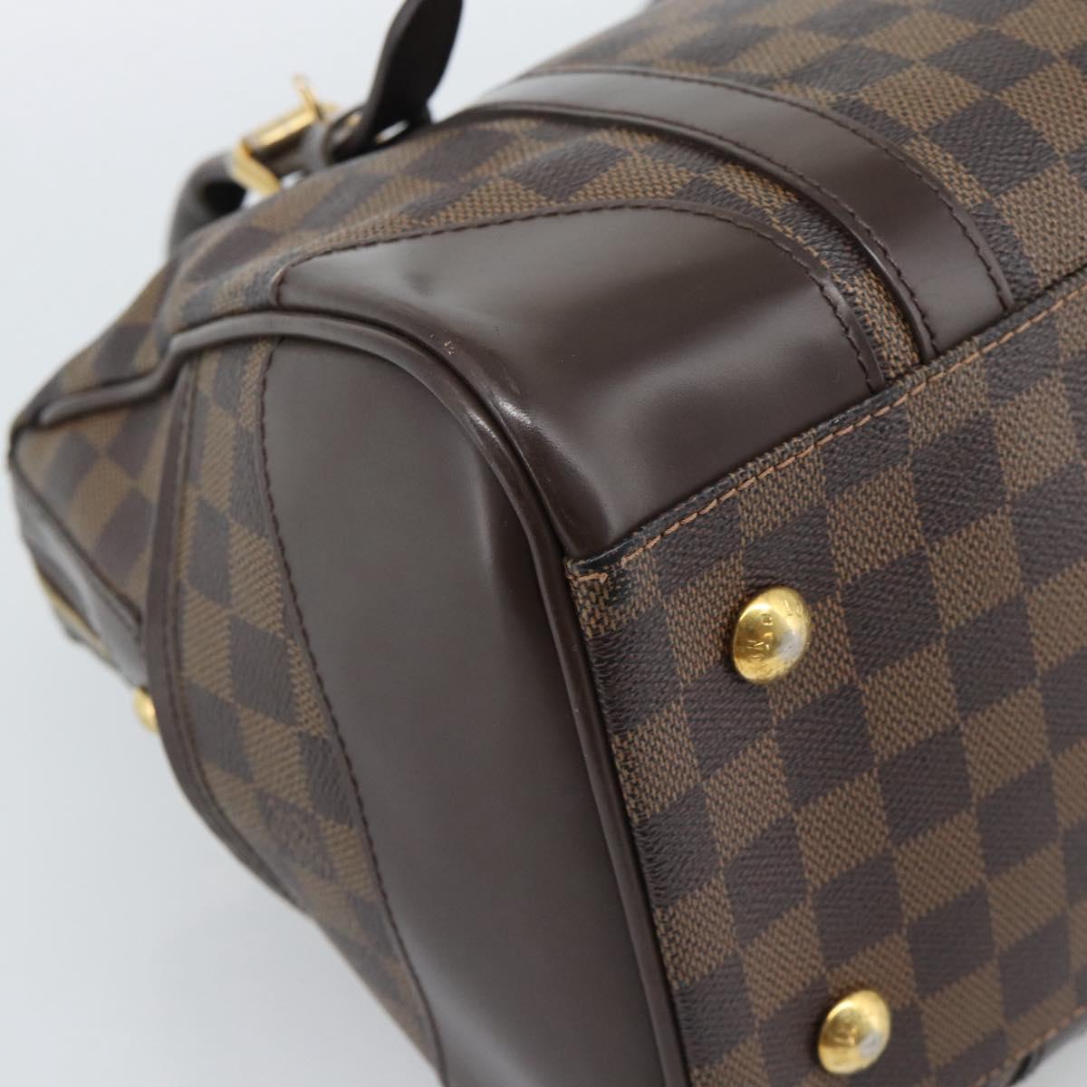 LOUIS VUITTON Damier Ebene Berkeley Hand Bag N52000 LV Auth 193081 - Jerrillo image 9