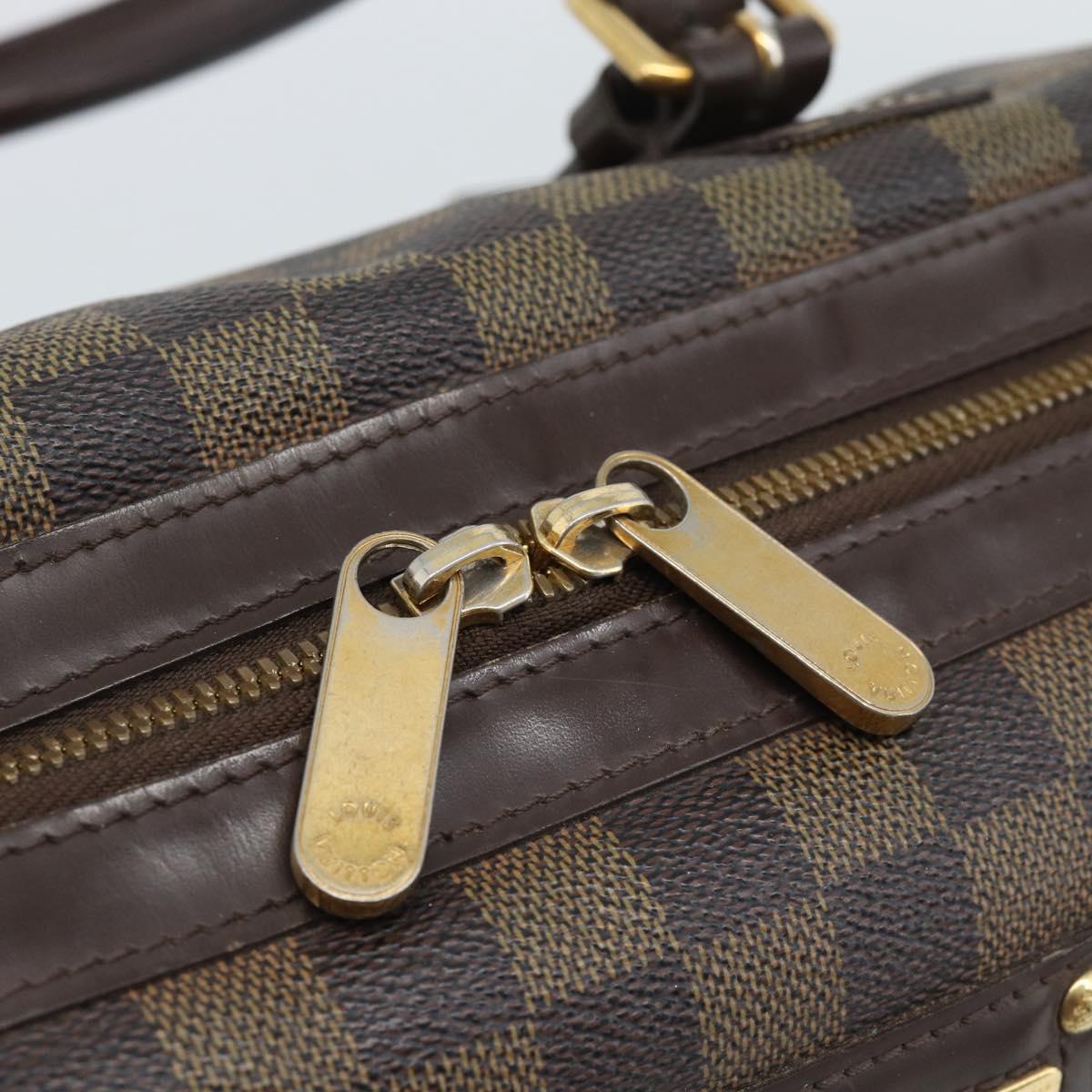 LOUIS VUITTON Damier Ebene Berkeley Hand Bag N52000 LV Auth 193081 - Jerrillo image 10
