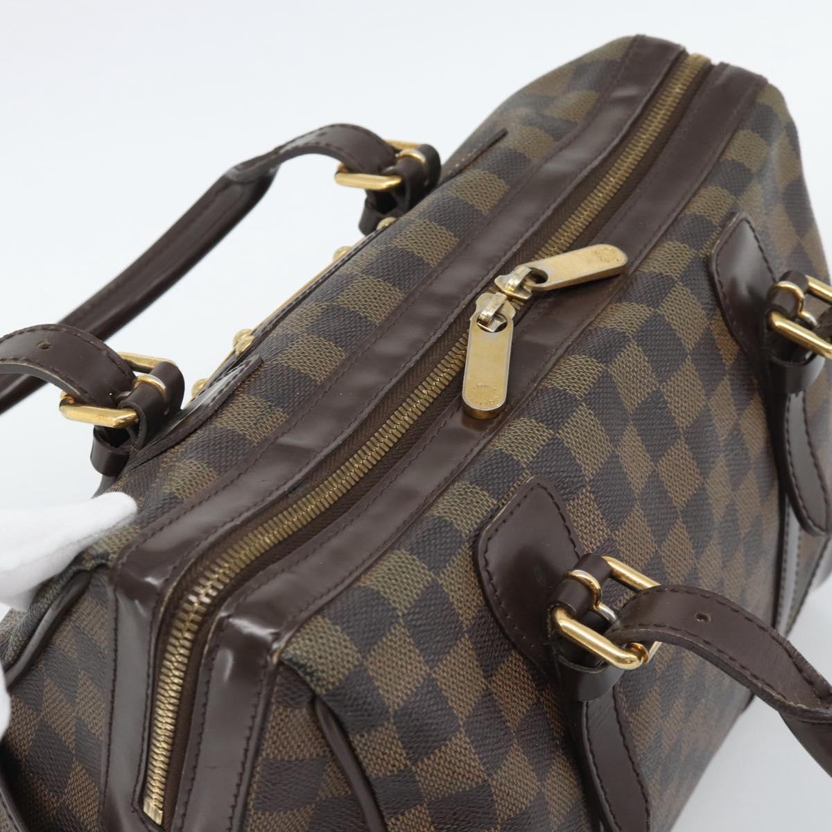 LOUIS VUITTON Damier Ebene Berkeley Hand Bag N52000 LV Auth 193081 - Jerrillo image 6