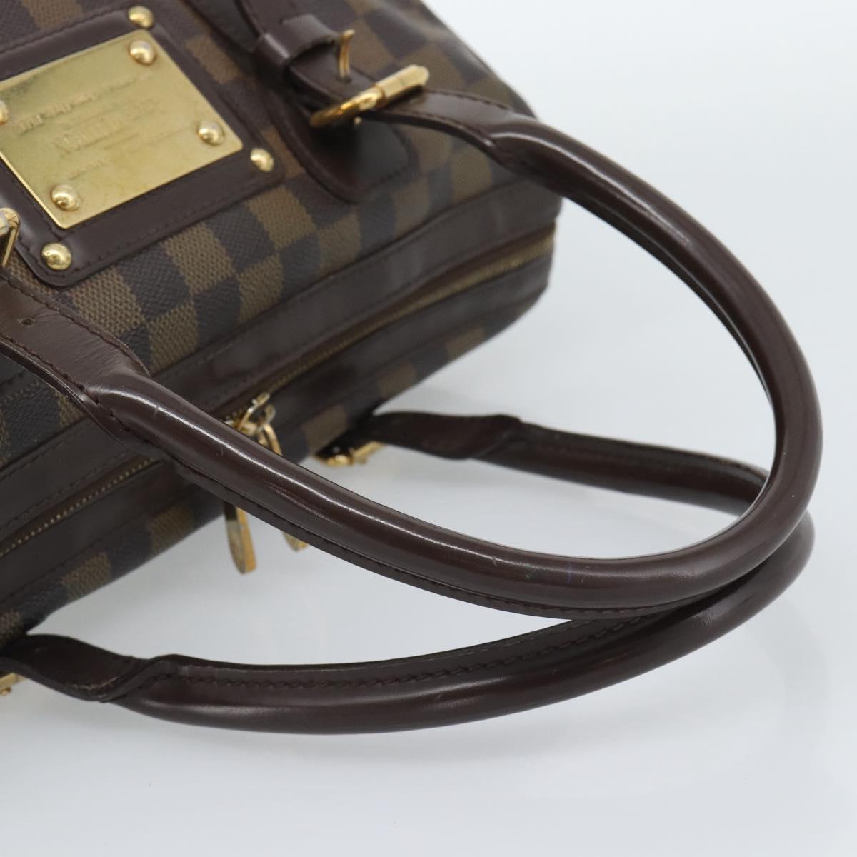 LOUIS VUITTON Damier Ebene Berkeley Hand Bag N52000 LV Auth 193081 - Jerrillo image 7
