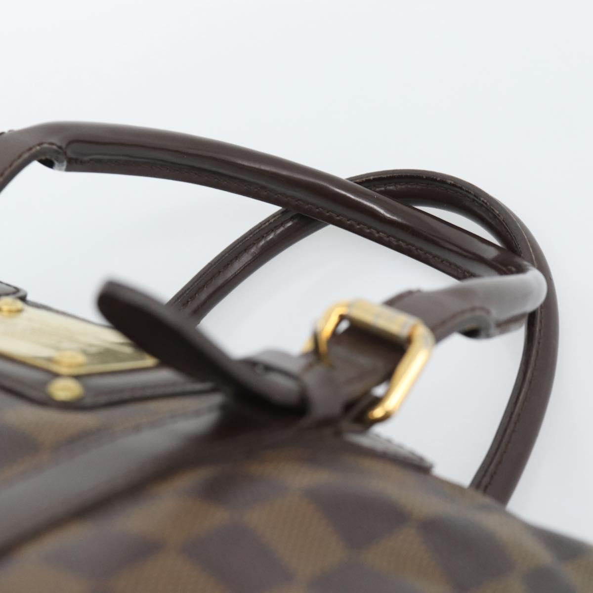 LOUIS VUITTON Damier Ebene Berkeley Hand Bag N52000 LV Auth 193081 - Jerrillo image 8