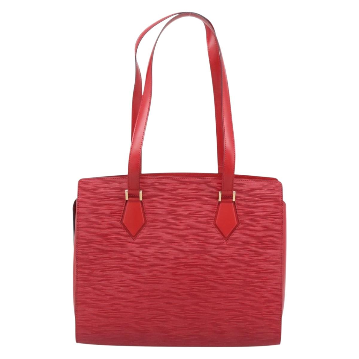 LOUIS VUITTON Epi Duplex Tote Bag Red M52427 LV Auth 193121V - Jerrillo image 2