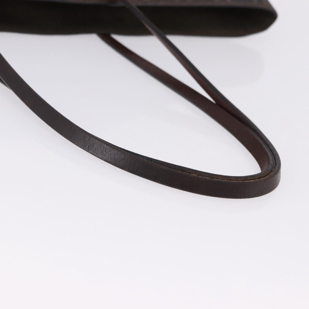Borsa tote FENDI Zucca in tela PVC marrone e nera, autentica 193498 - Jerrillo image 7
