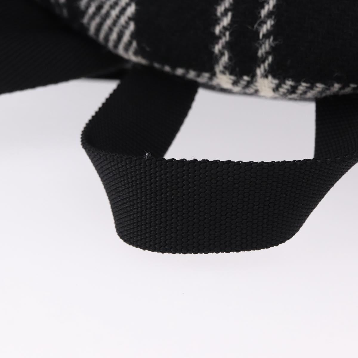 SAINT LAURENT Backpack Wool Black Silver Auth 193512V - Jerrillo image 7