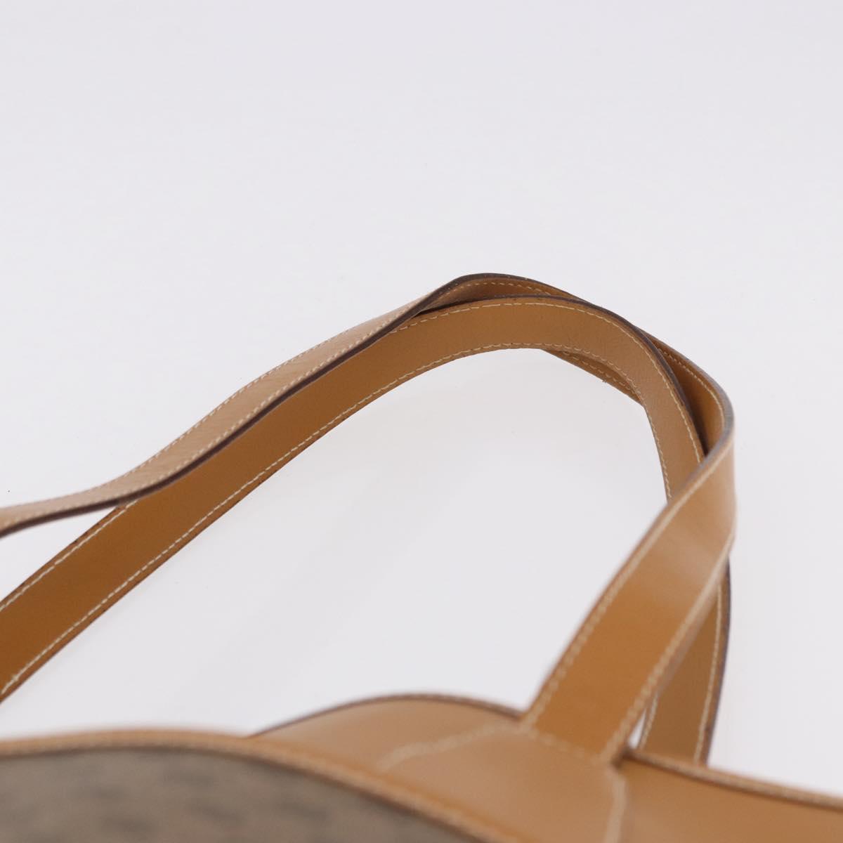 GUCCI Micro GG Supreme Tote Bag PVC Beige Gold Auth 193519 - Jerrillo image 8