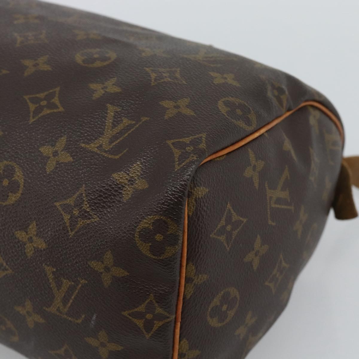 LOUIS VUITTON Monogram Speedy 30 Hand Bag M41526 LV Auth 193544 - Jerrillo image 10