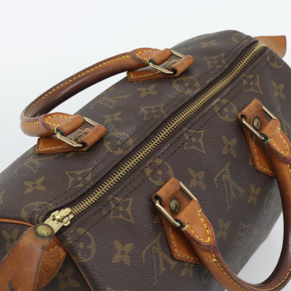 LOUIS VUITTON Monogram Speedy 30 Hand Bag M41526 LV Auth 193544 - Jerrillo image 6
