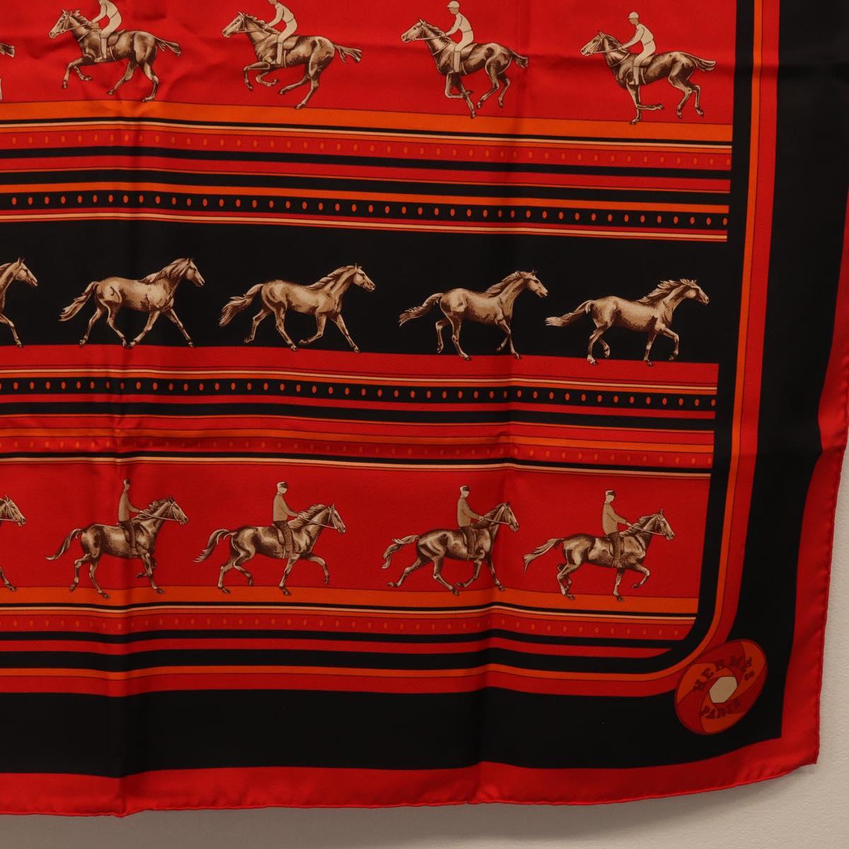 HERMES Carre 90 Scarf Silk Red Auth 193600M - Jerrillo image 10