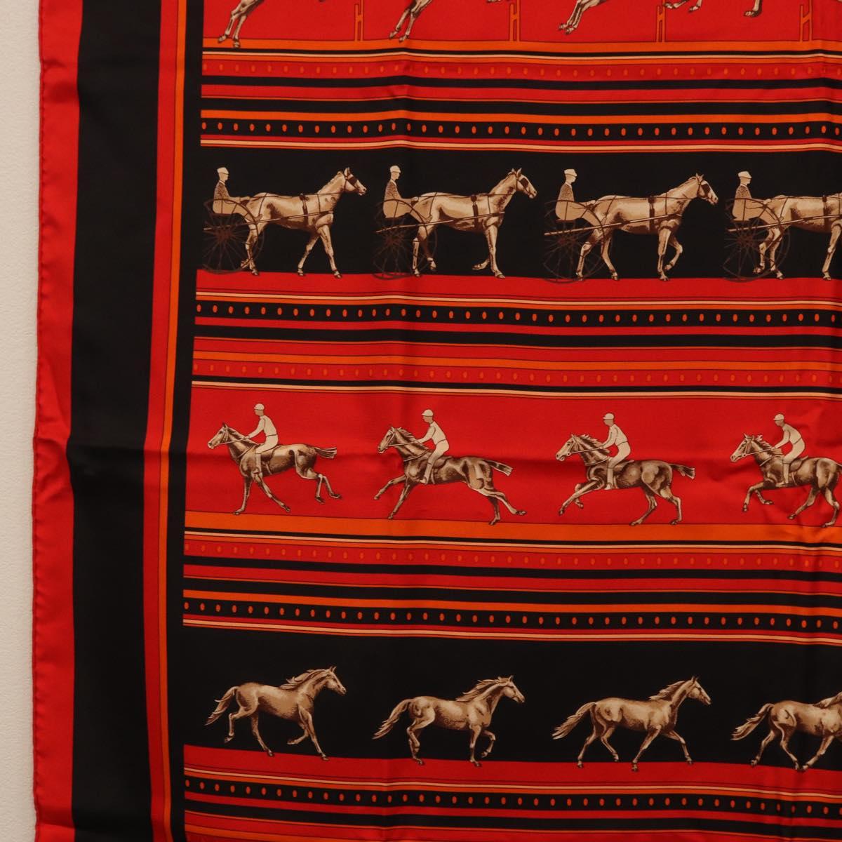 HERMES Carre 90 Scarf Silk Red Auth 193600M - Jerrillo image 5