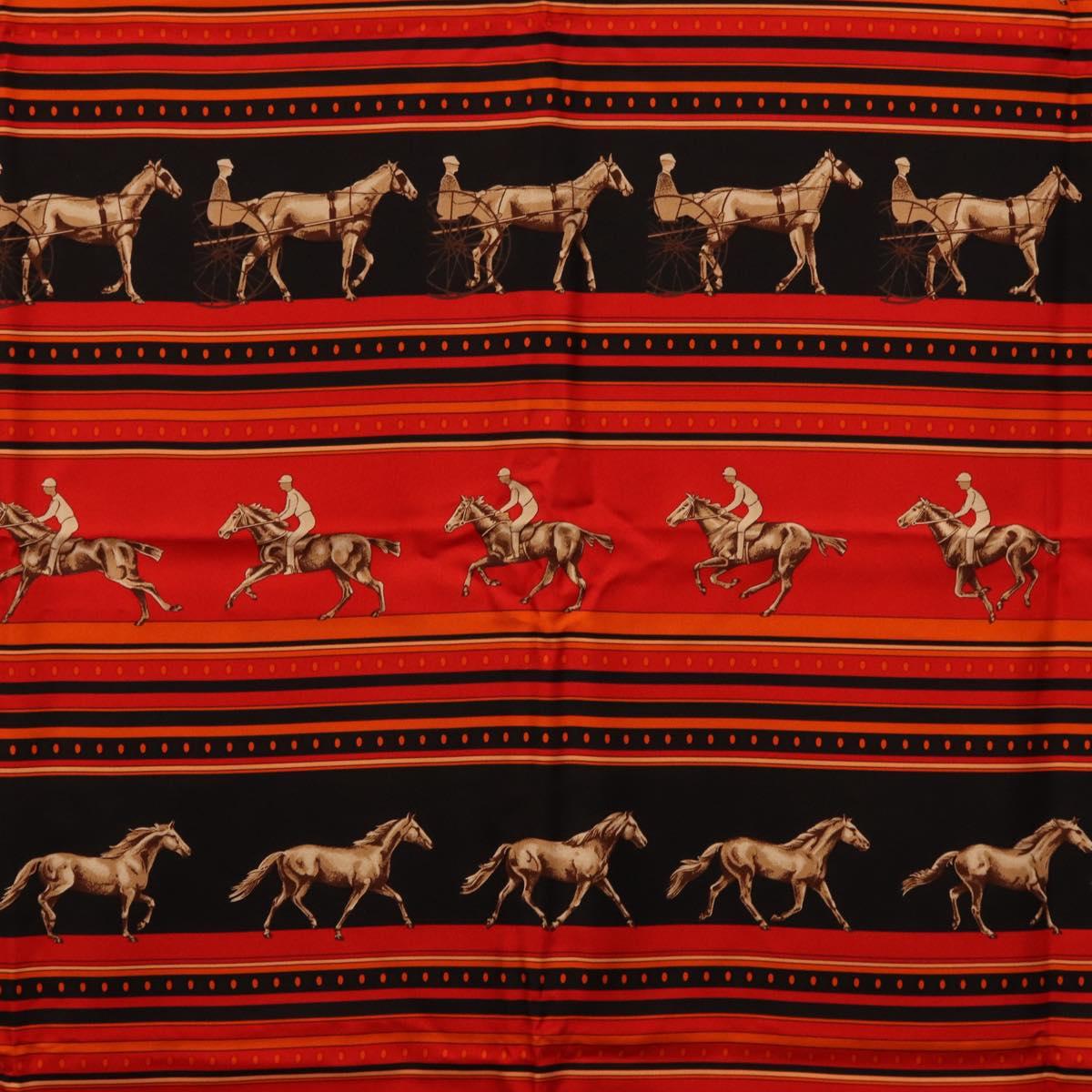 HERMES Carre 90 Scarf Silk Red Auth 193600M - Jerrillo image 6