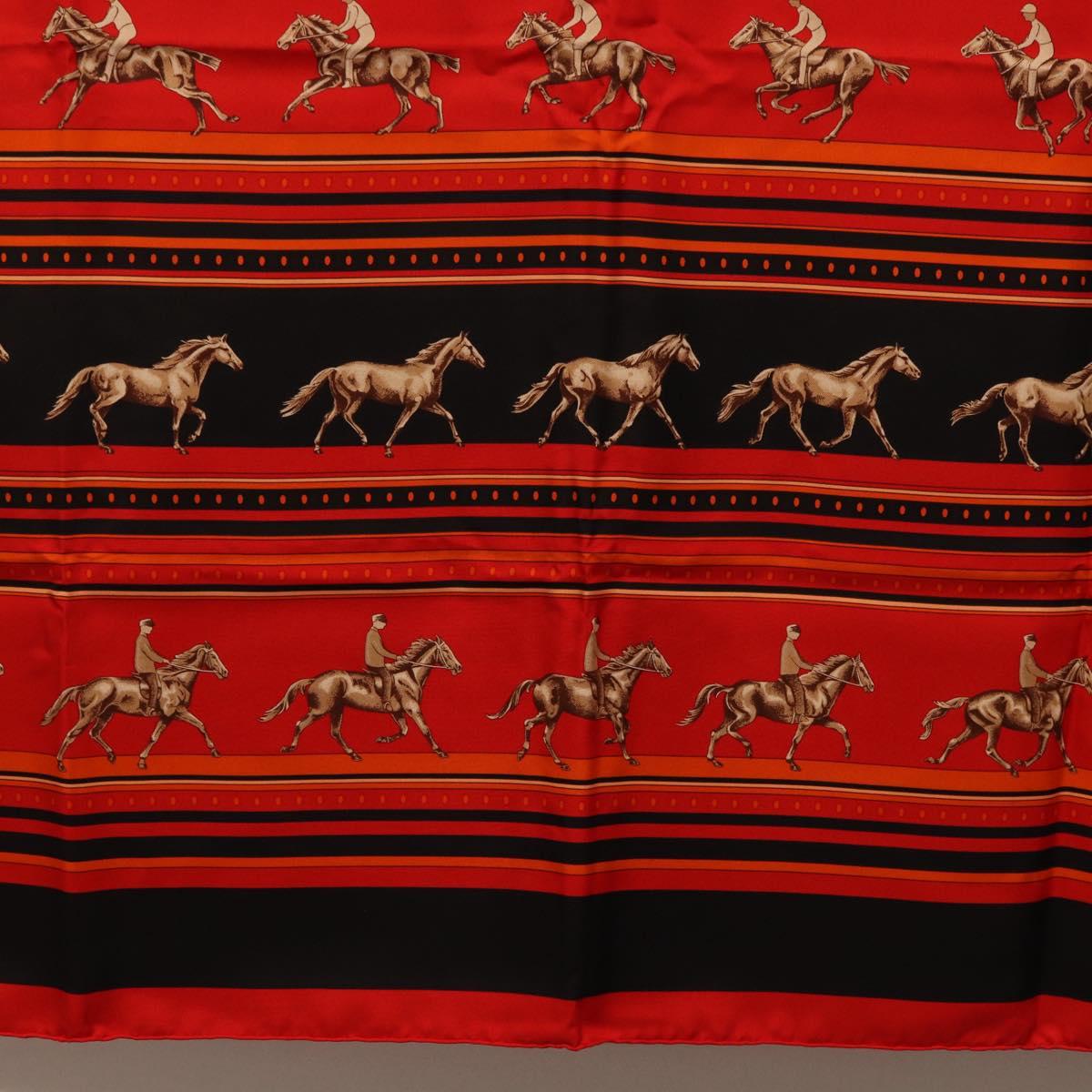 HERMES Carre 90 Scarf Silk Red Auth 193600M - Jerrillo image 9