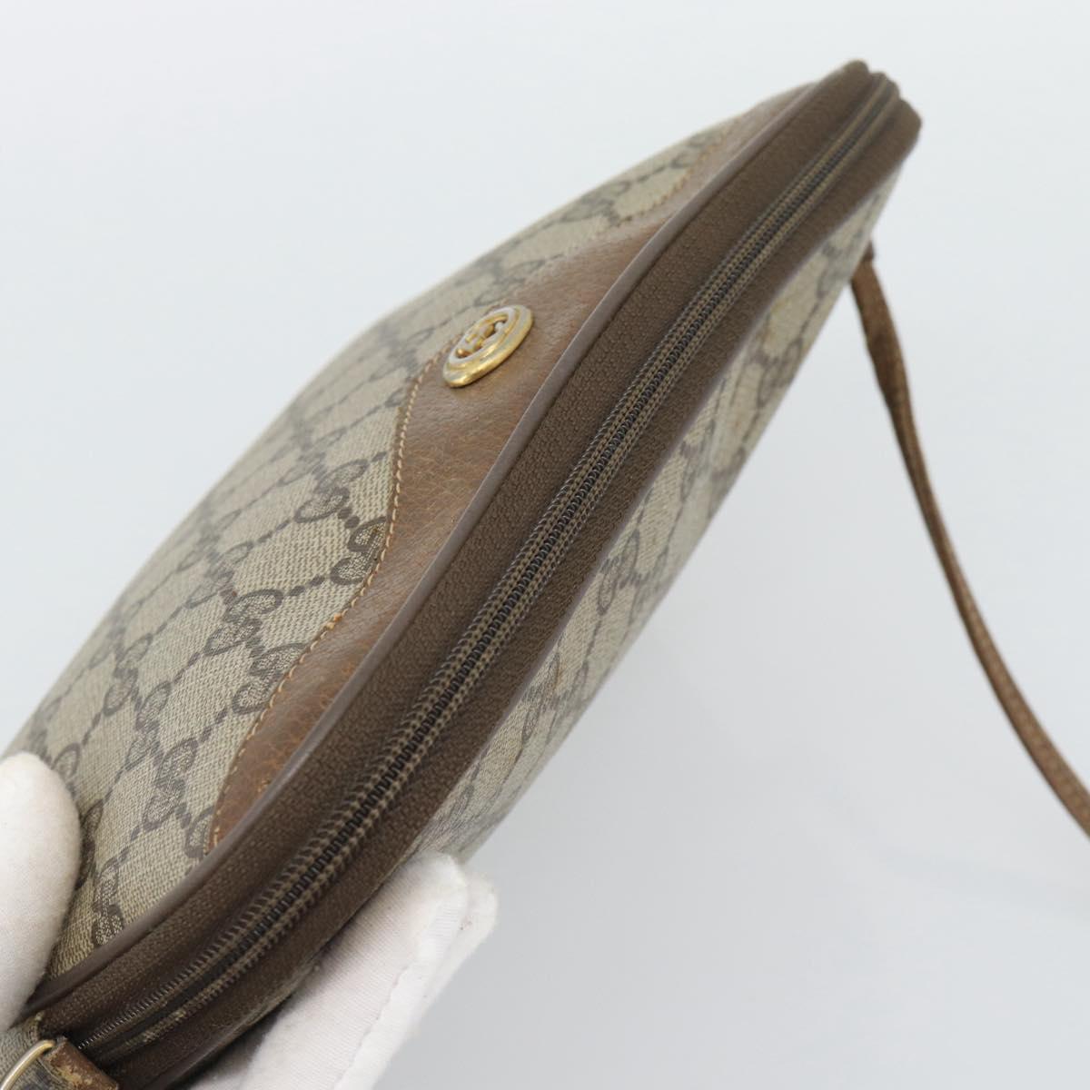 GUCCI GG Supreme Shoulder Bag PVC Beige Gold 40 02 068 Auth 193870 - Jerrillo image 6