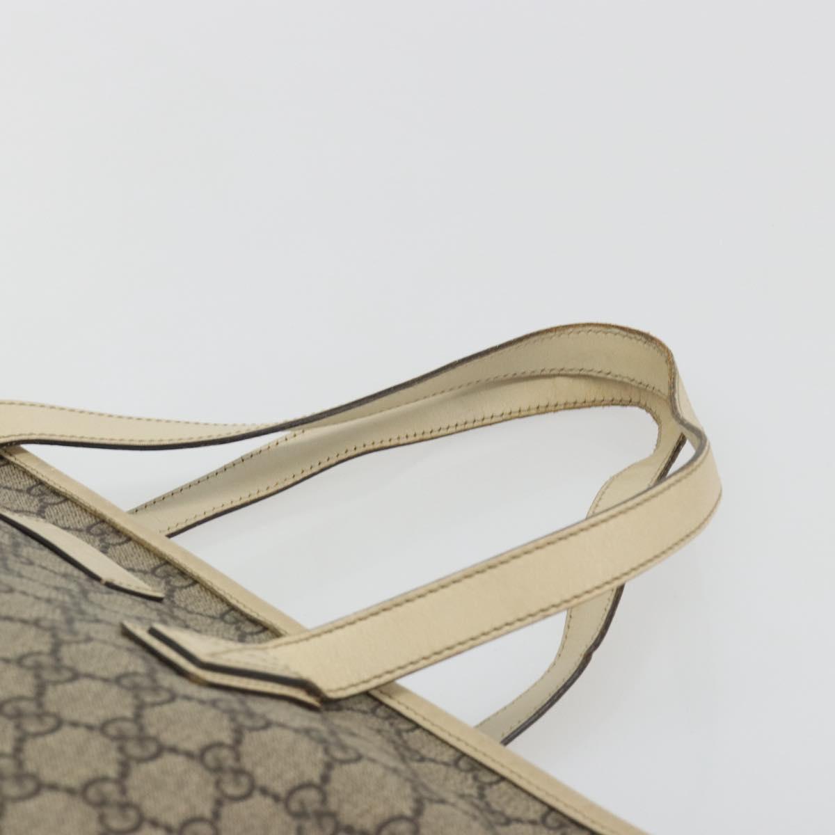 Borsa tote GUCCI GG Supreme in PVC beige 211137 Autentica 194013 - Jerrillo image 8