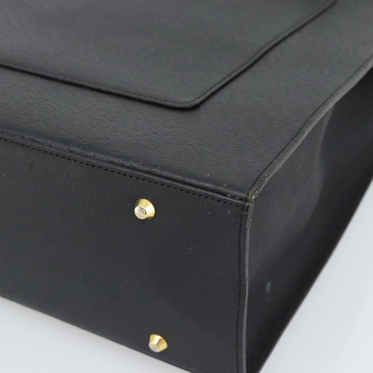 Borsa tote SAINT LAURENT in pelle nera e oro, autentica 194015 - Jerrillo image 10