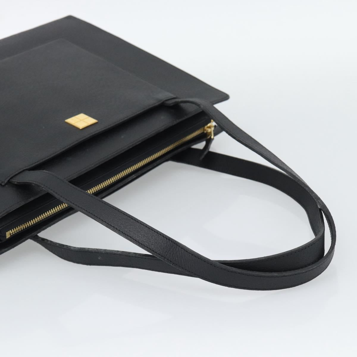 Borsa tote SAINT LAURENT in pelle nera e oro, autentica 194015 - Jerrillo image 7