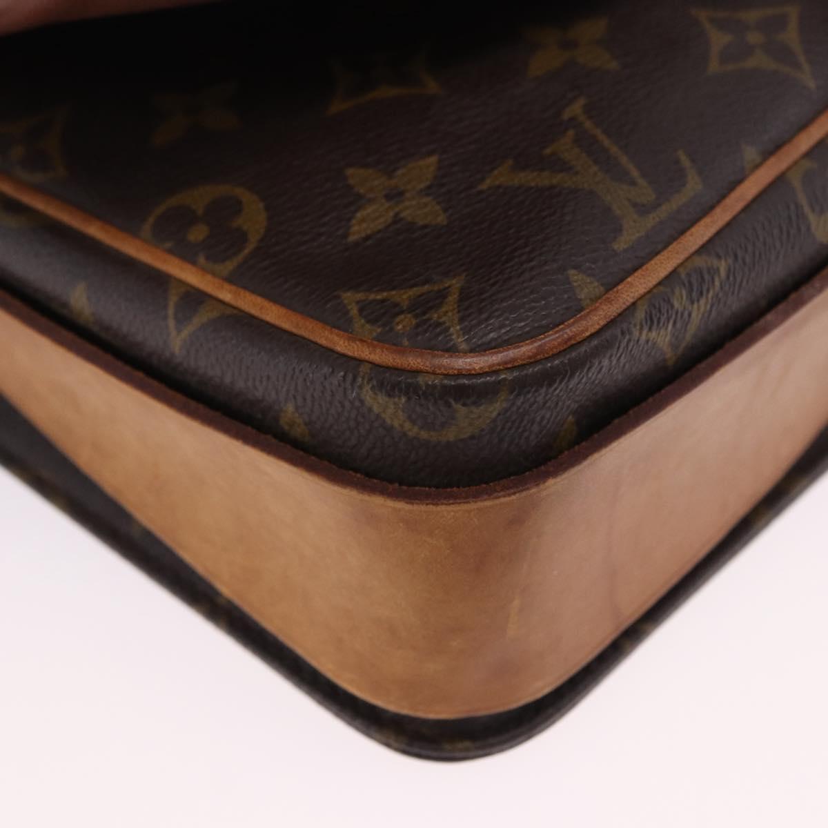 LOUIS VUITTON Monogram Cartouchiere GM Shoulder Bag M51252 LV Auth 194065 - Jerrillo image 9
