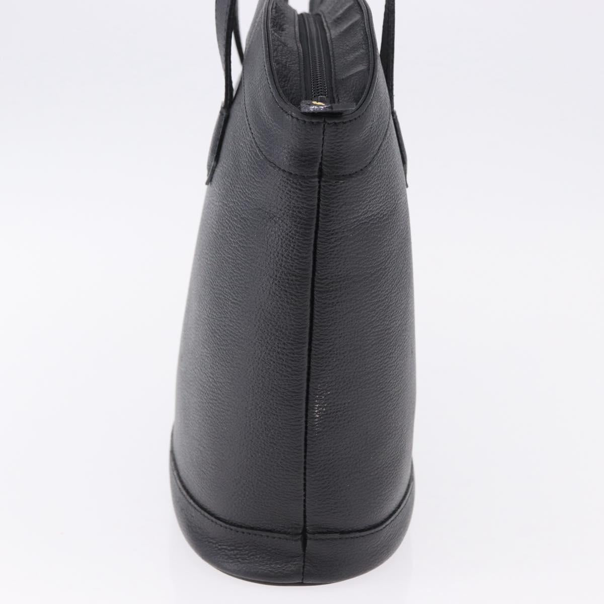 SAINT LAURENT Hand Bag Leather Black Auth 194110 - Jerrillo image 4