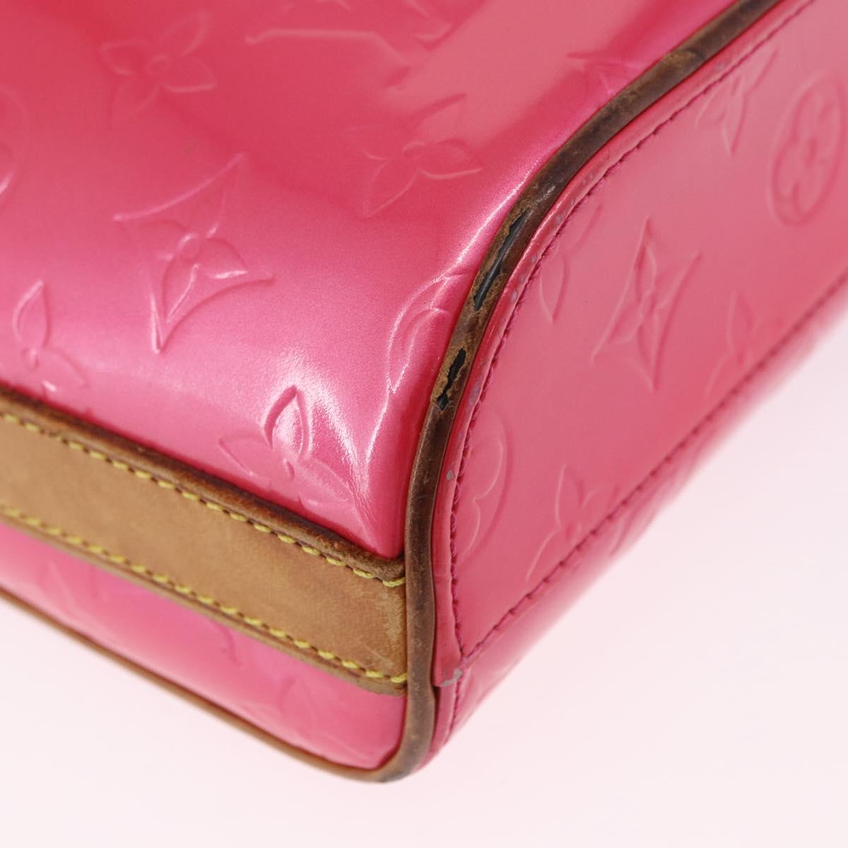 LOUIS VUITTON Monogram Vernis Sullivan Vertical Fuchsia Pink M91259 Auth 195267 - Jerrillo image 10