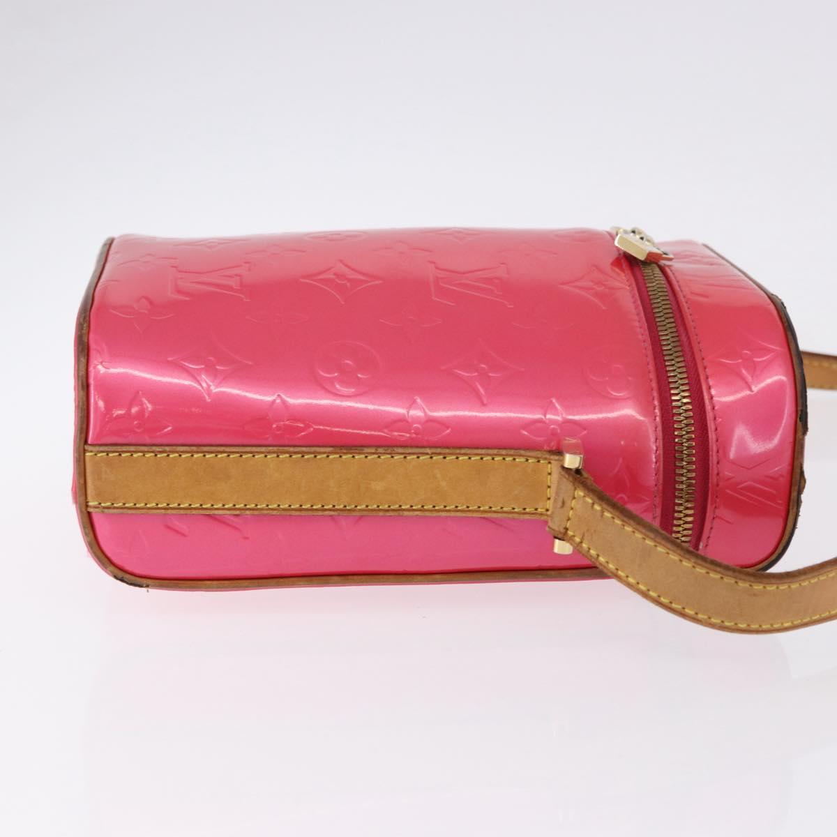 LOUIS VUITTON Monogram Vernis Sullivan Vertical Fuchsia Pink M91259 Auth 195267 - Jerrillo image 4