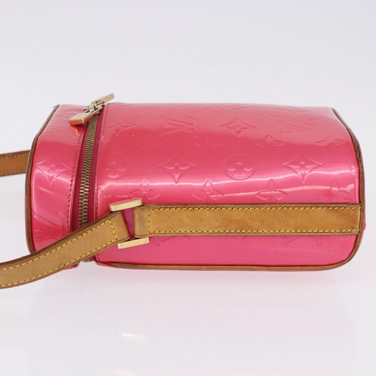 LOUIS VUITTON Monogram Vernis Sullivan Vertical Fuchsia Pink M91259 Auth 195267 - Jerrillo image 5