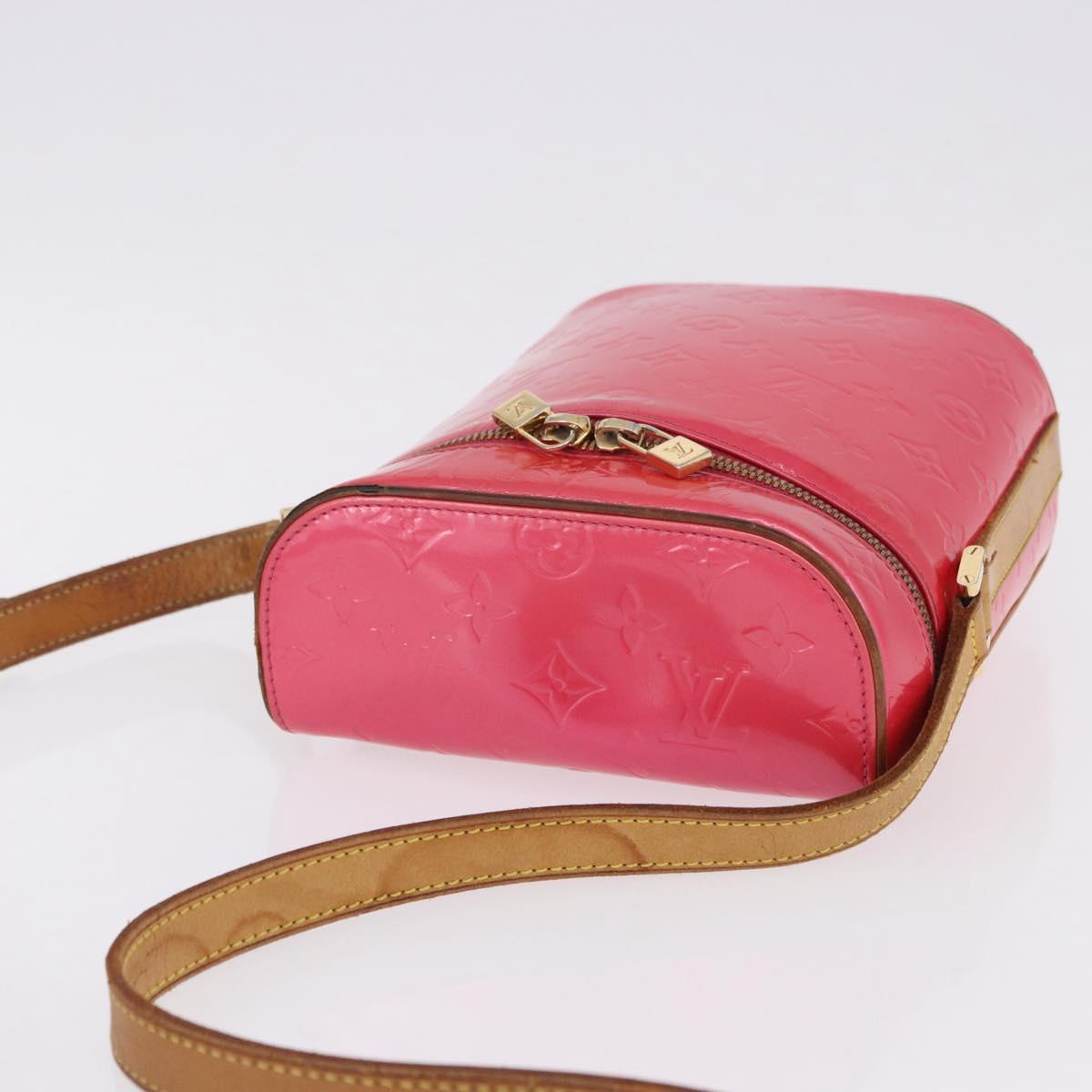 LOUIS VUITTON Monogram Vernis Sullivan Vertical Fuchsia Pink M91259 Auth 195267 - Jerrillo image 6