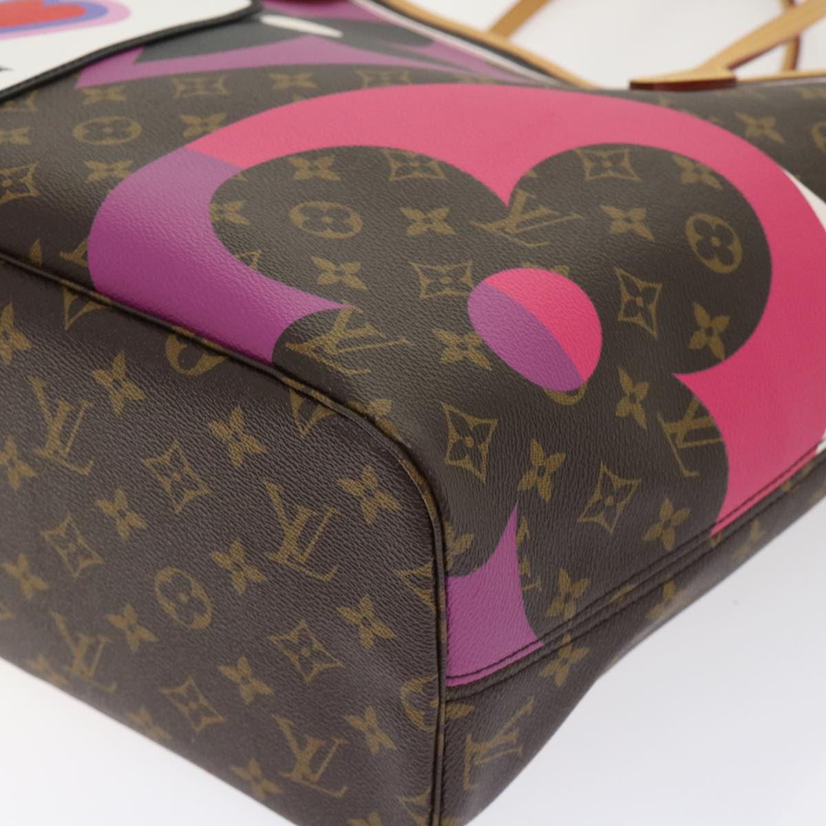 LOUIS VUITTON Monogram Game On Neverfull MM Tote Bag M57452 LV Auth 51264S - Jerrillo image 9