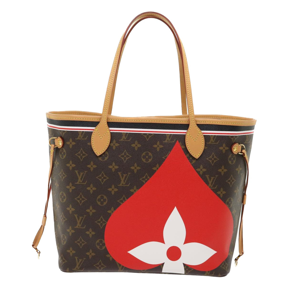 LOUIS VUITTON Monogram Game On Neverfull MM Tote Bag M57452 LV Auth 51264S - Jerrillo image 2