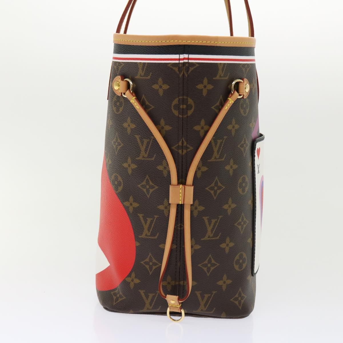 LOUIS VUITTON Monogram Game On Neverfull MM Tote Bag M57452 LV Auth 51264S - Jerrillo image 4