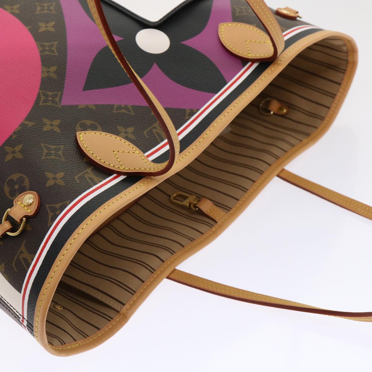 LOUIS VUITTON Monogram Game On Neverfull MM Tote Bag M57452 LV Auth 51264S - Jerrillo image 6