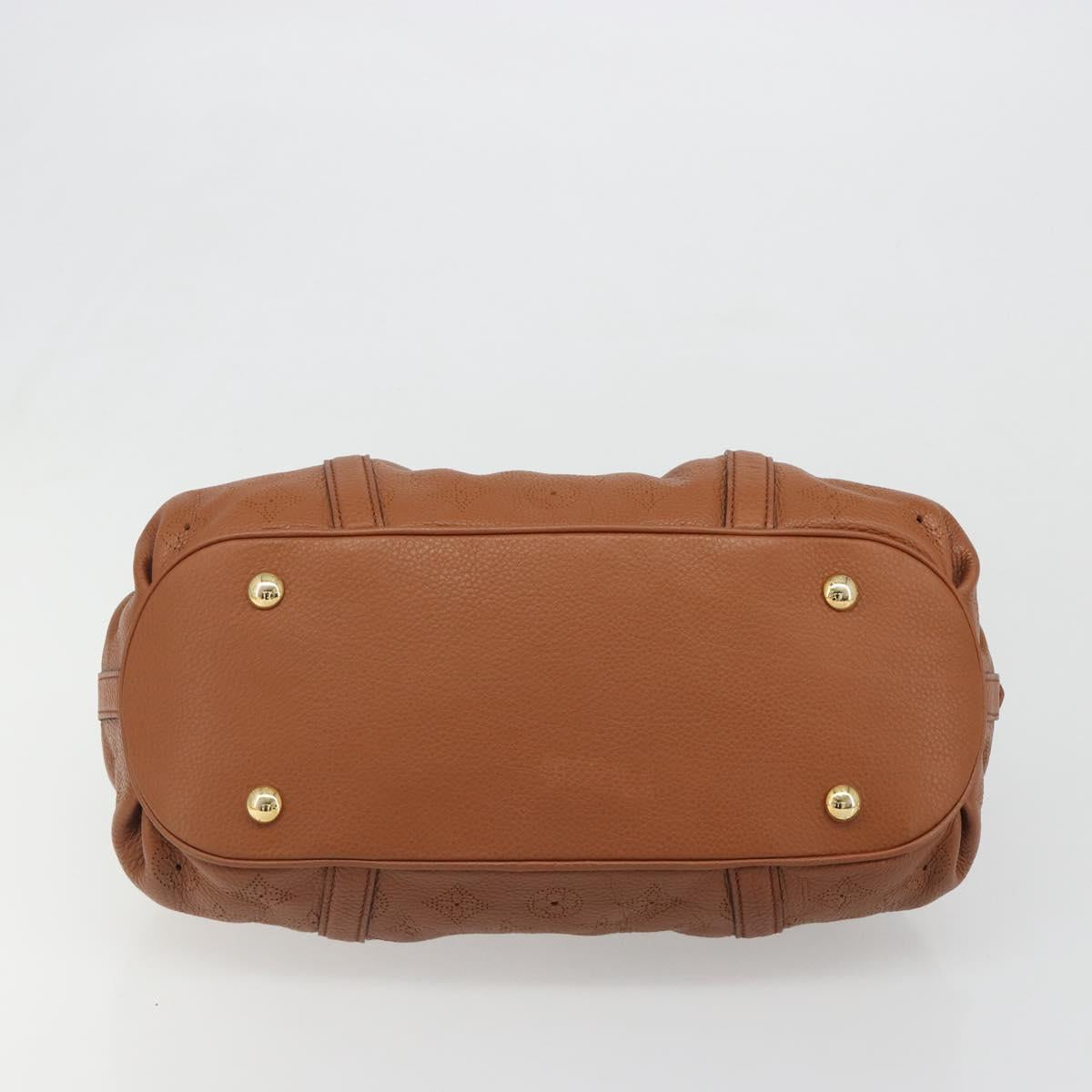 LOUIS VUITTON Mahina Runner PM Hand Bag Leather Brown M97052 LV Auth am11933V - Jerrillo image 5