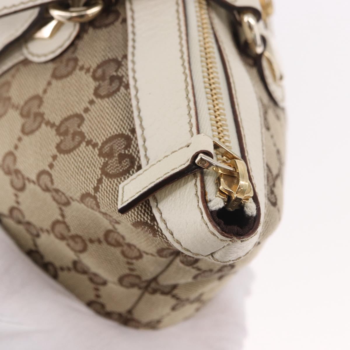 GUCCI GG Canvas Tote Bag Beige Gold 153008 Auth am11952V - Jerrillo image 9