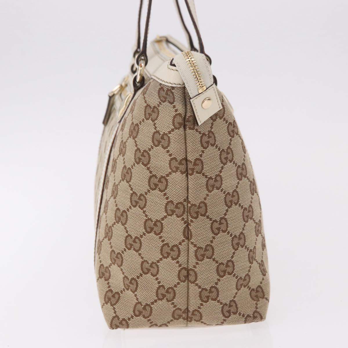 GUCCI GG Canvas Tote Bag Beige Gold 153008 Auth am11952V - Jerrillo image 3