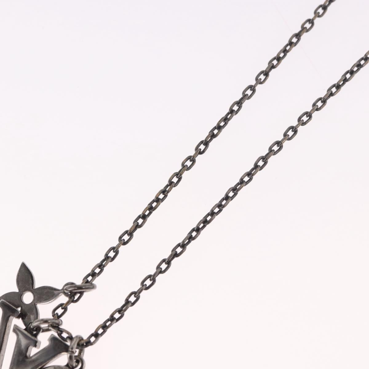 LOUIS VUITTON Necklace metal Silver M00317 LV Auth am11978A - Jerrillo image 10