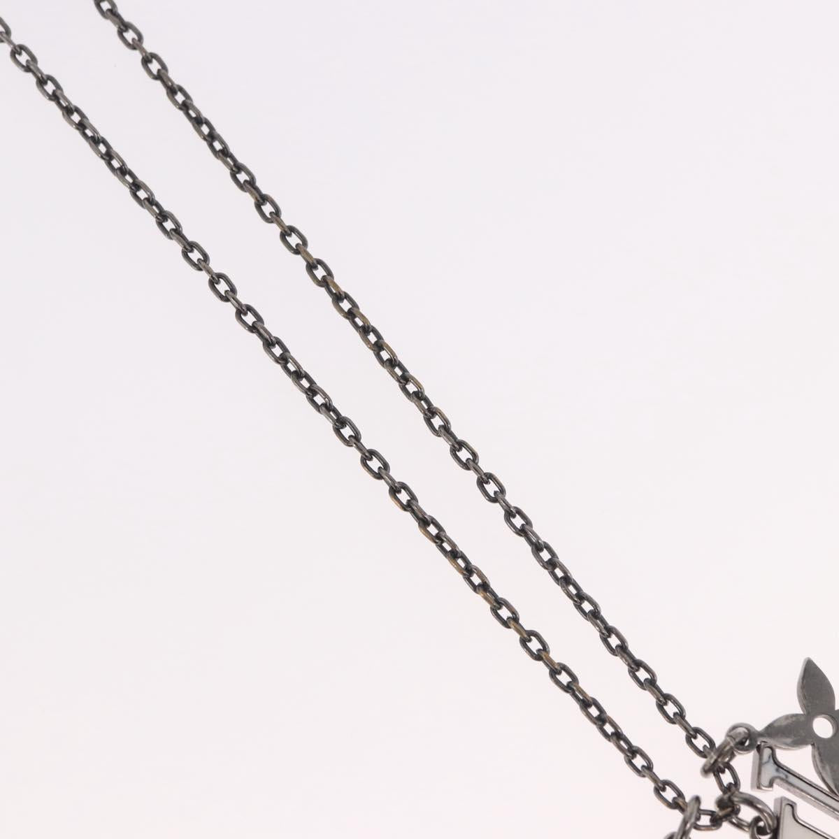 LOUIS VUITTON Necklace metal Silver M00317 LV Auth am11978A - Jerrillo image 4
