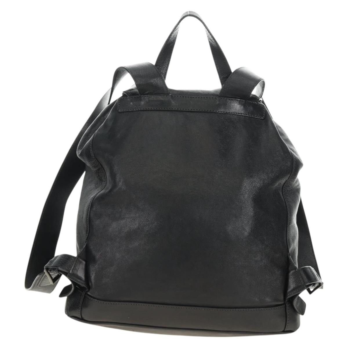 PRADA Backpack Leather Black VZ0053 Auth am11989V - Jerrillo image 2