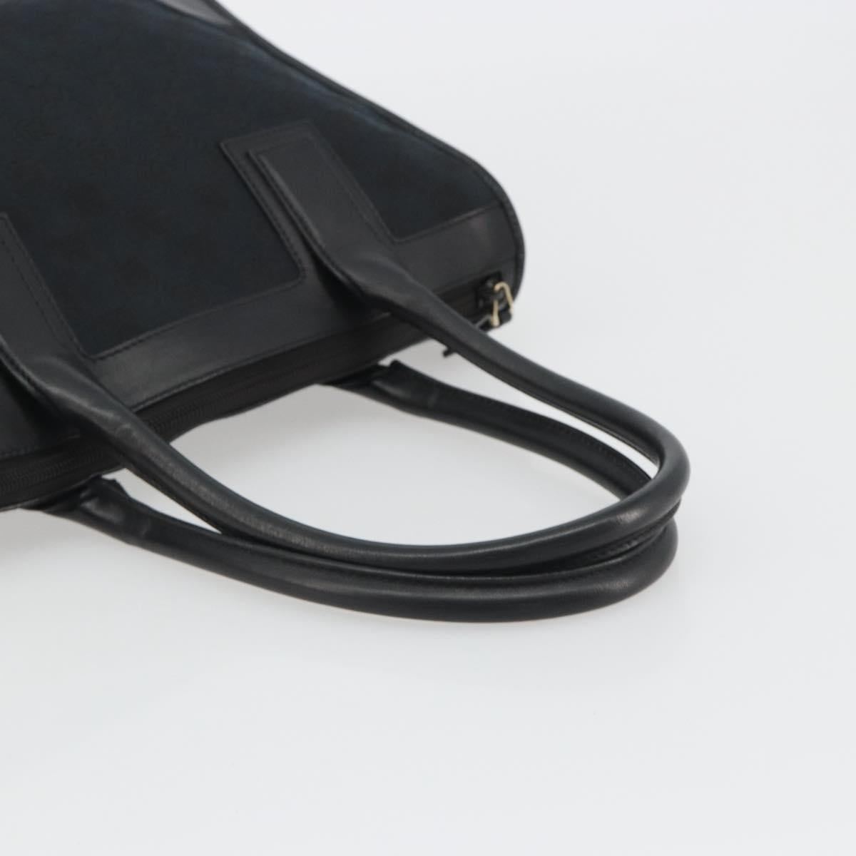 GUCCI GG Canvas Hand Bag Black Silver 000 0855 Auth am11991V - Jerrillo image 7