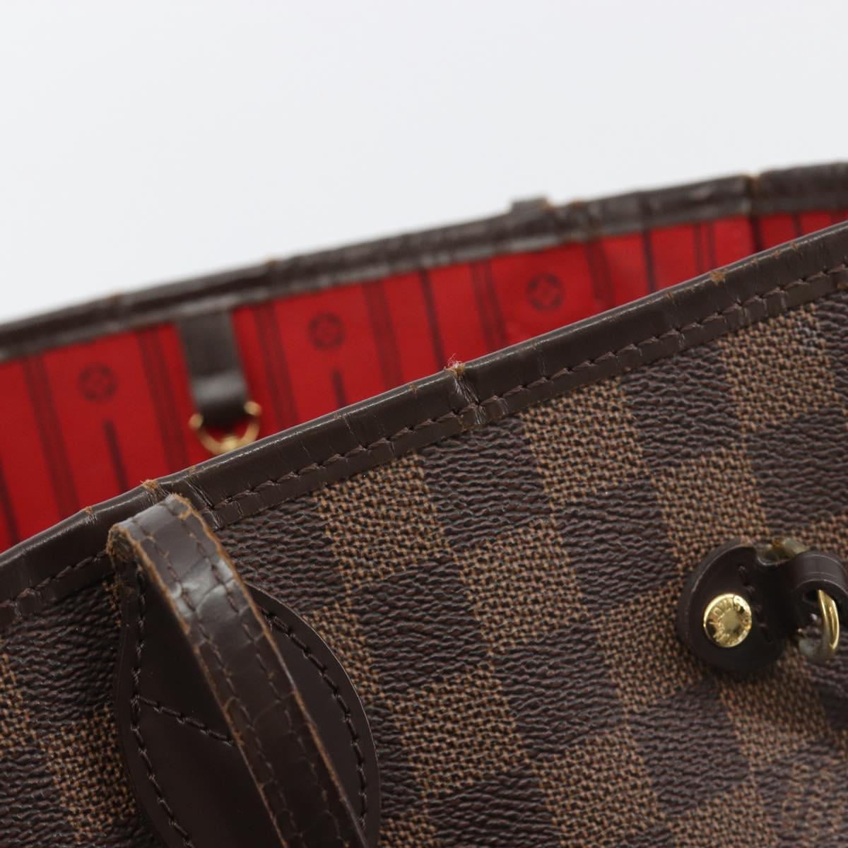 LOUIS VUITTON Damier Ebene Neverfull MM Tote Bag N51105 LV Auth am12029 - Jerrillo image 8