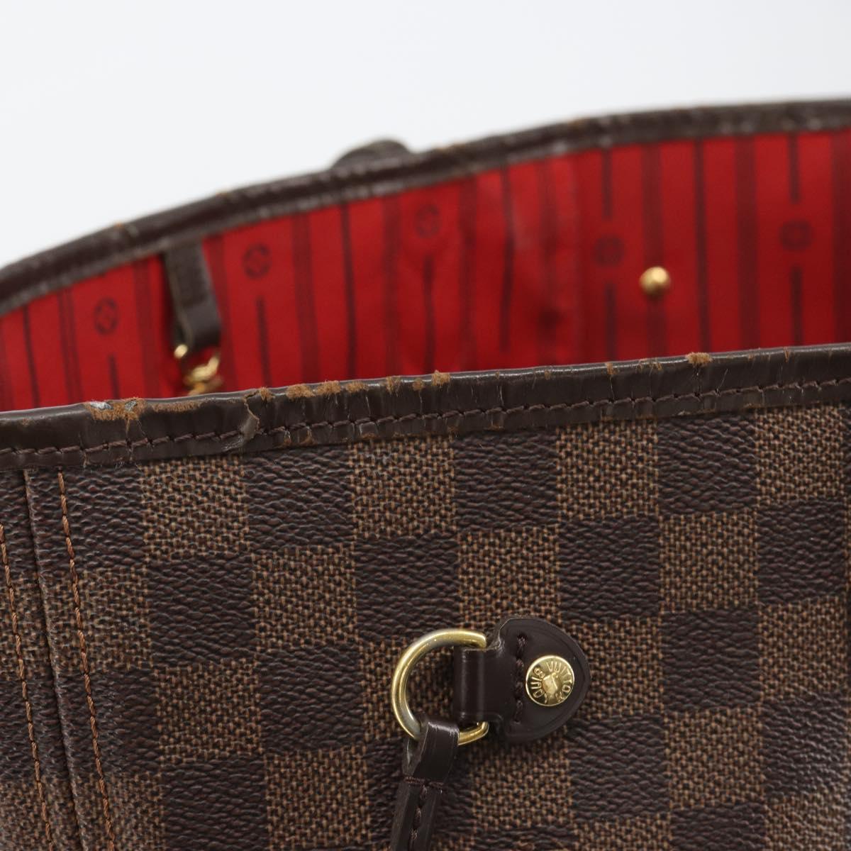 LOUIS VUITTON Damier Ebene Neverfull MM Tote Bag N51105 LV Auth am12029 - Jerrillo image 10